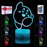 Luminara 3D Illusion Night Light – Unique Birthday Gift for Mom, 16-Color LED Bedside Lamp with Remote