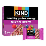 KIND Healthy Grains Energy Bars – Wholesome Office Snack for Holistic Wellness Habits, Gluten Free with Real Fruit