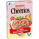 Strawberry Banana Cheerios – Toddler Snack Baggie Ready Cereal for Picky Eaters, No Artificial Dyes