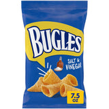 Bugles Salt and Vinegar Corn Cone Snacks 7.5 oz – Playful Pantry Snack for Kids' Playroom and Movie Night
