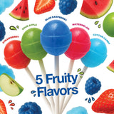 Original Lollipops Mix – Hygienic Individually Wrapped Candy for Group Sharing, 65 Count Assorted Fruity Lollipops