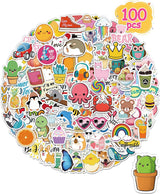 Halloween Gift Stickers for Teens – 300 Piece Waterproof Vinyl Sticker Set for Locker and Laptop