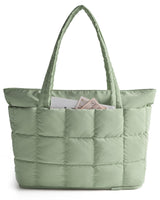 BAGSMART Quilted Carry-On Tote – Travel Tote for Road Trips, Picnics, and Outdoor Escapes