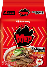MEP Black Pepper Beef Ramen – Focus-Friendly Instant Lunch for Home Office Pantry