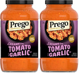 Prego Creamy Tomato Ricotta Sauce – Quick Weeknight Pasta Sauce for Busy Home Cooks, 24 oz