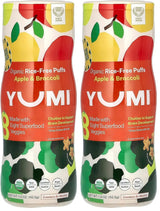 Yumi Apple Broccoli Puffs – Premium Organic Baby Shower Gift, Plant-Based Toddler Snack 1.5 oz