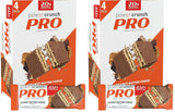 Power Crunch PRO Protein Wafer Bars – Hiking Pack Snack for Trail Recovery, Shelf-Stable Peanut Butter Fudge 4-Pack