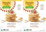 Simple Mills Organic Seed Crackers, Everything – Gluten-Free Crunch for Post-Workout Recovery