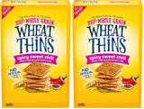 Wheat Thins Spicy Sweet Chili Crackers – Portable Party Snack for Picnics and Backyard Patio Gatherings, Pack of 2