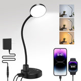 LUMINOAK TaskPro LED Desk Lamp – Home Office Focus Light with USB Charging, Timer & 3 Color Modes for Deep Work Sessions