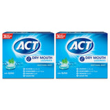 ACT Dry Mouth Lozenges with Xylitol, Soothing Mint – Sugar-Free and Alcohol-Free Oral Care, 36 ct., 2 pk