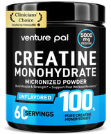 Venture Pal Creatine Monohydrate Powder – Wellness Routine Supplement for Mindful Morning Rituals