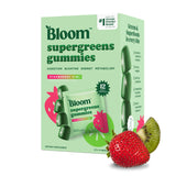 Bloom Nutrition Super Greens Gummies – Bedside Digestive Wellness Ritual, Strawberry Kiwi Daily Chewable