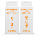 Native Body Wash 2-Pack – Thoughtful Birthday Gift for Her, Clean Beauty Stocking Stuffer and Housewarming Present, 18 oz Each