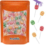 Candy Pop Co. Skull Lollipop Suckers – Decorative Bowl Candy for Halloween Mantel and Coffee Table Displays
