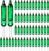 Mudder Mini Christmas Replacement Bulbs – Outdoor Hedge and Pergola String Light Fix, 100-Pack Clear