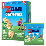 Zbar Oat Bites - Iced Oatmeal Cookie - USDA Organic School Lunchbox Snack for Kids - 6 Individually Wrapped Whole Grain Packs