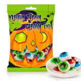 Fusion Select Halloween Eyeball Gummy Candy – Creepy Dessert Table Centerpiece for Home Halloween Parties and Spooky Snack Stations