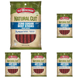 Old Wisconsin Beef Sausage Snack Sticks – Desk Friendly High Protein Snack for Focused Workdays, Zero Sugar