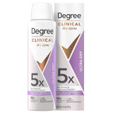 Degree Clinical Strength Antiperspirant Dry Spray – Self-Care Ritual for Active Men, 96-Hour Stress Sweat Defense