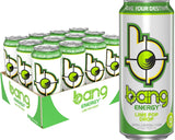 Bang Energy Lime Pop Drop – Keto and Vegan Friendly Energy for Clean Living Routines, 16-Ounce Pack of 12