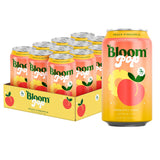 Bloom Pop Prebiotic Soda – Better-for-You Gift Basket Addition for Health-Conscious Friends, 12oz Variety Pack