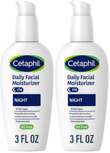 Cetaphil Facial Night Cream with Hyaluronic Acid – Wind-Down Skincare for Sensitive Skin