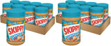 SKIPPY Creamy Peanut Butter Bulk Pack – Shatter-Resistant Plastic Jars for Camping, Picnics, and Outdoor Dining