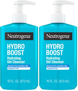 Neutrogena Hydro Boost Face Wash for Birthday Gifts for Her, Hyaluronic Acid Hydrating Cleanser Set