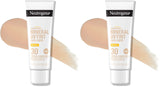 Neutrogena Purescreen+ Mineral UV Tint Face Liquid Tinted Sunscreen – One-Step Tinted Base, Streamlined Vanity SPF 30