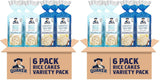 Quaker Large Rice Cakes Variety Pack – Portable Gluten-Free Snack for Picnics and Patio Days
