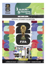 2026 Panini FIFA World Cup Sticker Bundle – Portable Collectible for Tailgates, Camping, and Outdoor Match Parties