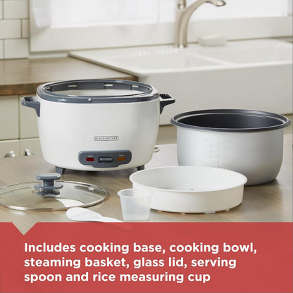 tempered glass lid with dedicated steam vent directed away from cabinets