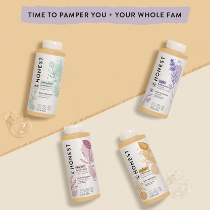 The Honest Company Bubble Bath – Gentle Lavender Calm Sensitive Bath Formula for Families with Allergy-Prone Skin in the Shared Bathroom