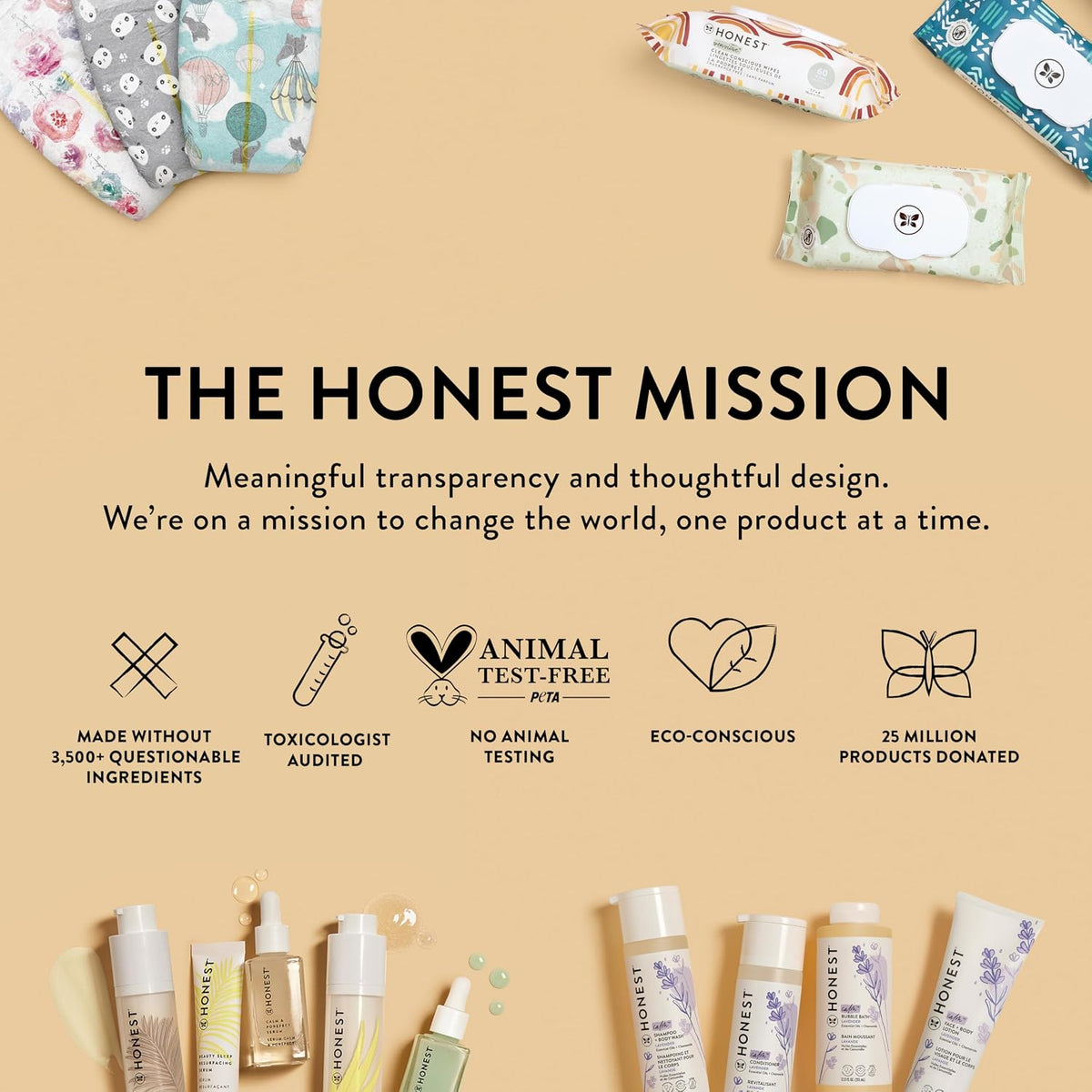 The Honest Company Bubble Bath – Gentle Lavender Calm Sensitive Bath Formula for Families with Allergy-Prone Skin in the Shared Bathroom