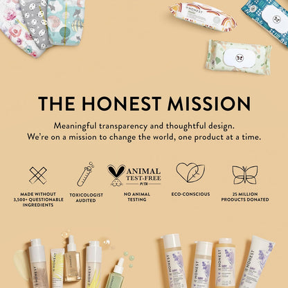 The Honest Company Bubble Bath – Gentle Lavender Calm Sensitive Bath Formula for Families with Allergy-Prone Skin in the Shared Bathroom