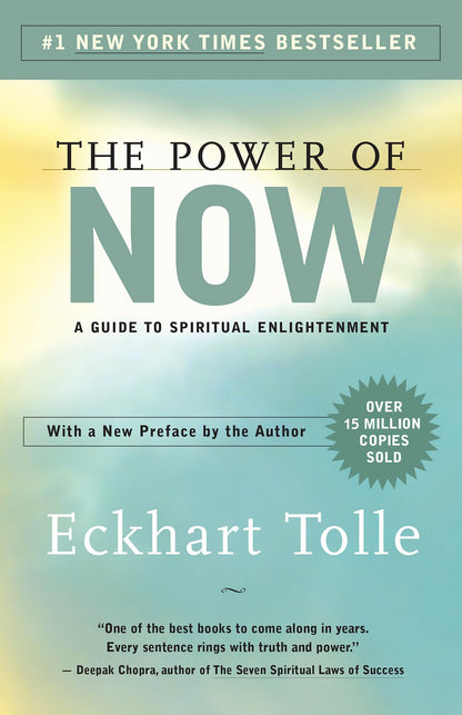 The Power of Now Eckhart Tolle – Calming Spiritual Guide for Bath Time Reading and Self-Care