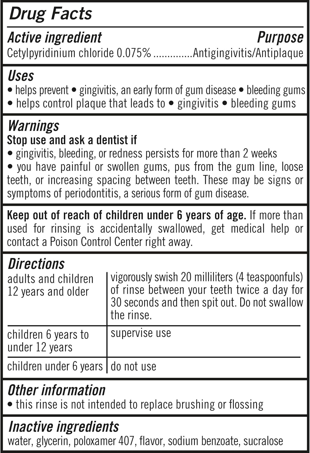 TheraBreath Pre-Brush Oral Rinse – Premium Dentist-Formulated Plaque Defense, 16 Fl Oz Pack of 2