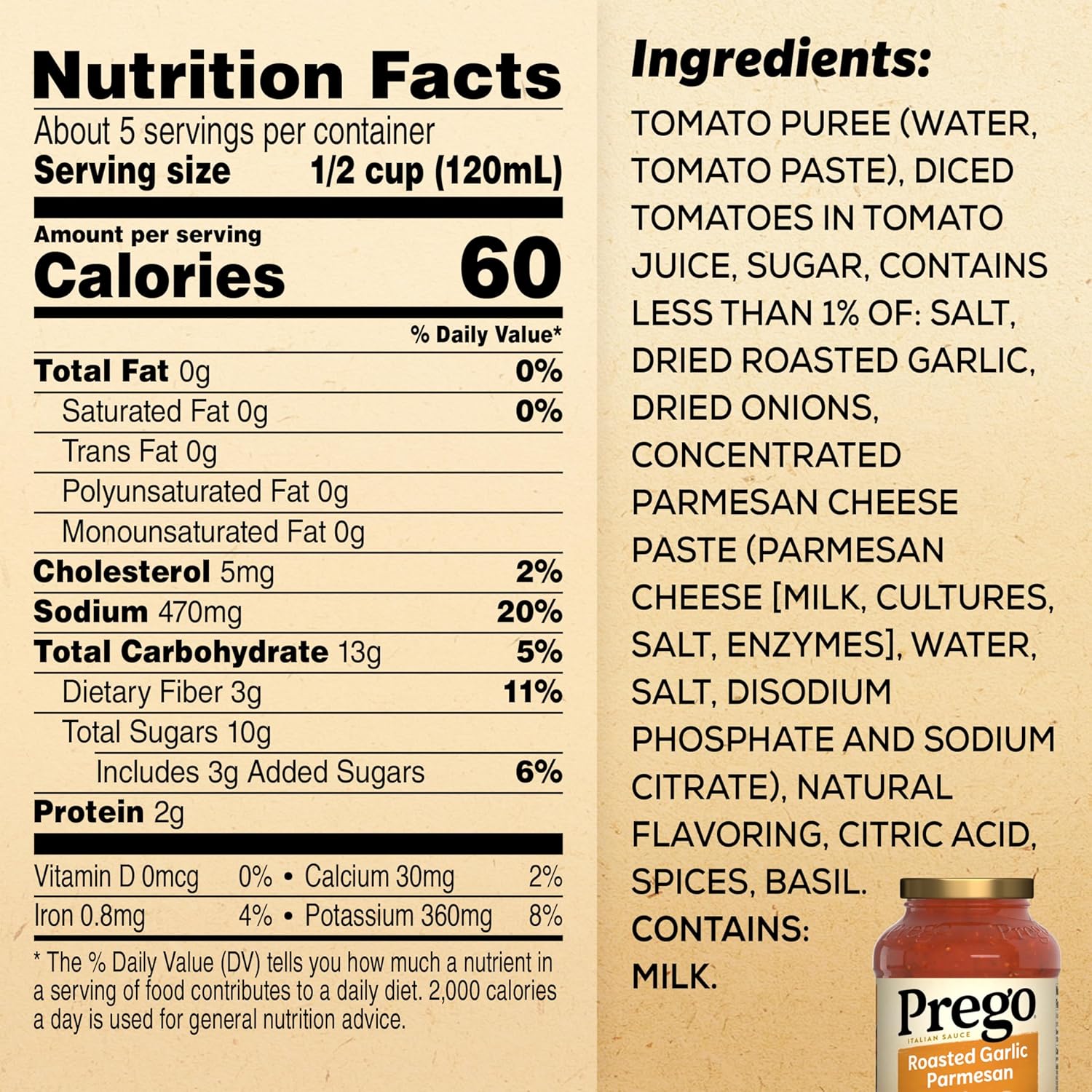 thick & smooth consistency made with vine-ripened tomatoes