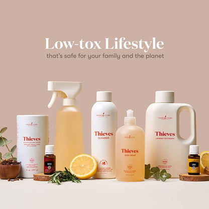 Thieves Household Cleaner | 64 oz | Streamlined Multi-Surface Concentrate for Intentional, Less-Is-More Living