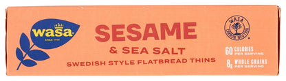 thin crispbread texture with hearty crunch
