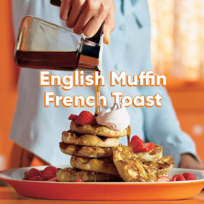 Thomas' Original English Muffins, 6 ct, 13 oz – Buttery Toast and Jam Bread for Busy Parent Weekday Breakfasts