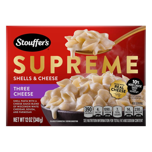 three-cheese sauce made with real cheese