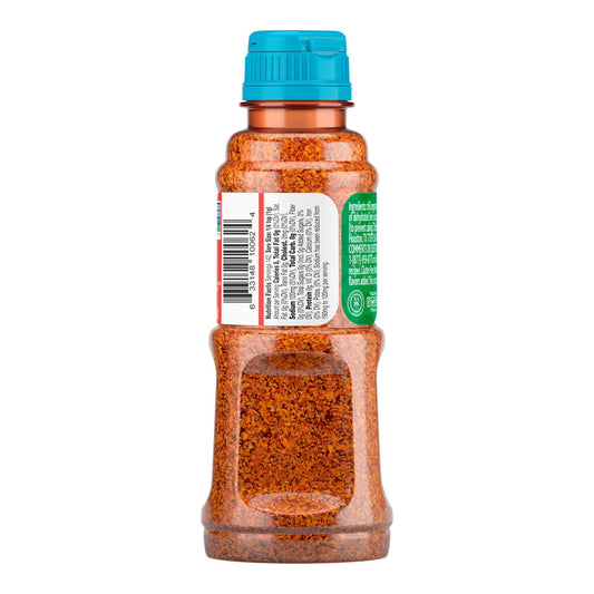 three-component flavor profile: lime, mild chili peppers, and sea salt