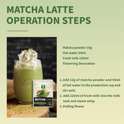 TIAN HU SHAN Single-Serve Matcha Sticks – Portable Focus Boost for Desk and Commute, Quick Latte Prep Between Tasks