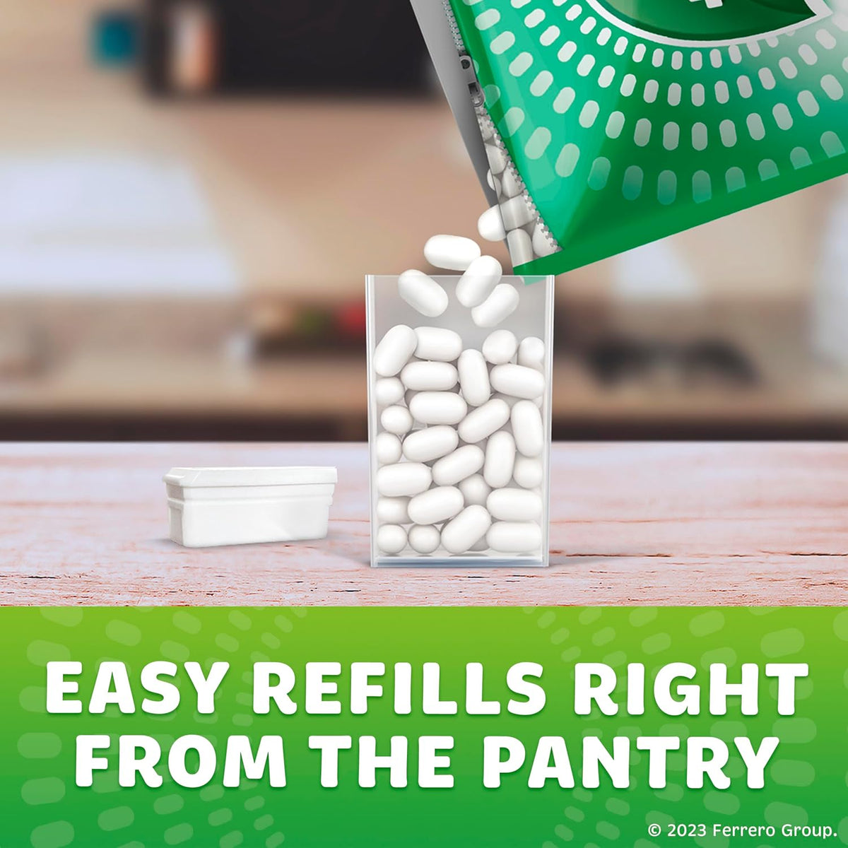 Tic Tac Freshmints Refill Bag – Desk Drawer Essential for Office Professionals, Includes Pocket Pack