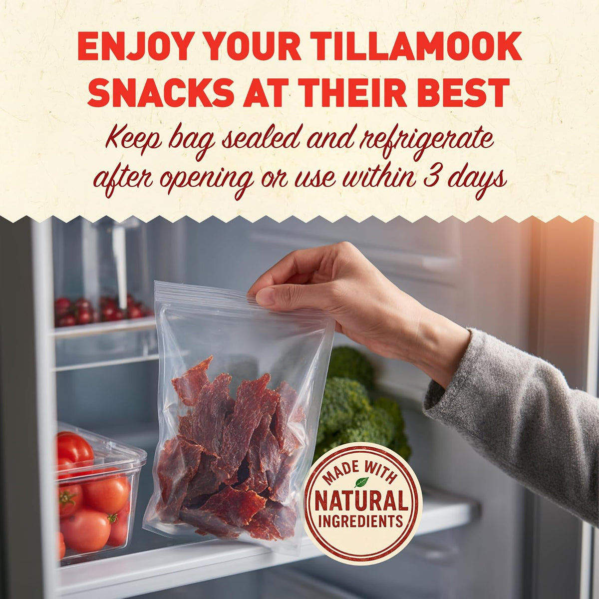 Tillamook Country Smoker Zero Sugar Sausage Sticks – Outdoor Adventure Snack That Survives the Trail, No Prep Required
