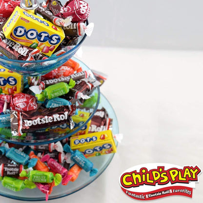 Tootsie Roll Child's Play Candy 5lb Bag – Peanut-Free and Gluten-Free Assortment for Worry-Free Classroom and Party Sharing