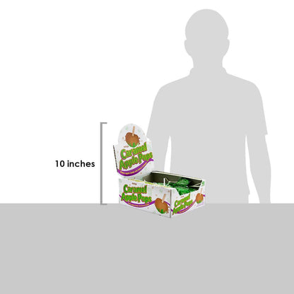 Tootsie Roll Green Apple Caramel Suckers – Allergen-Conscious Pantry Treat for Sensitive Eaters, 48 Wrapped Pops
