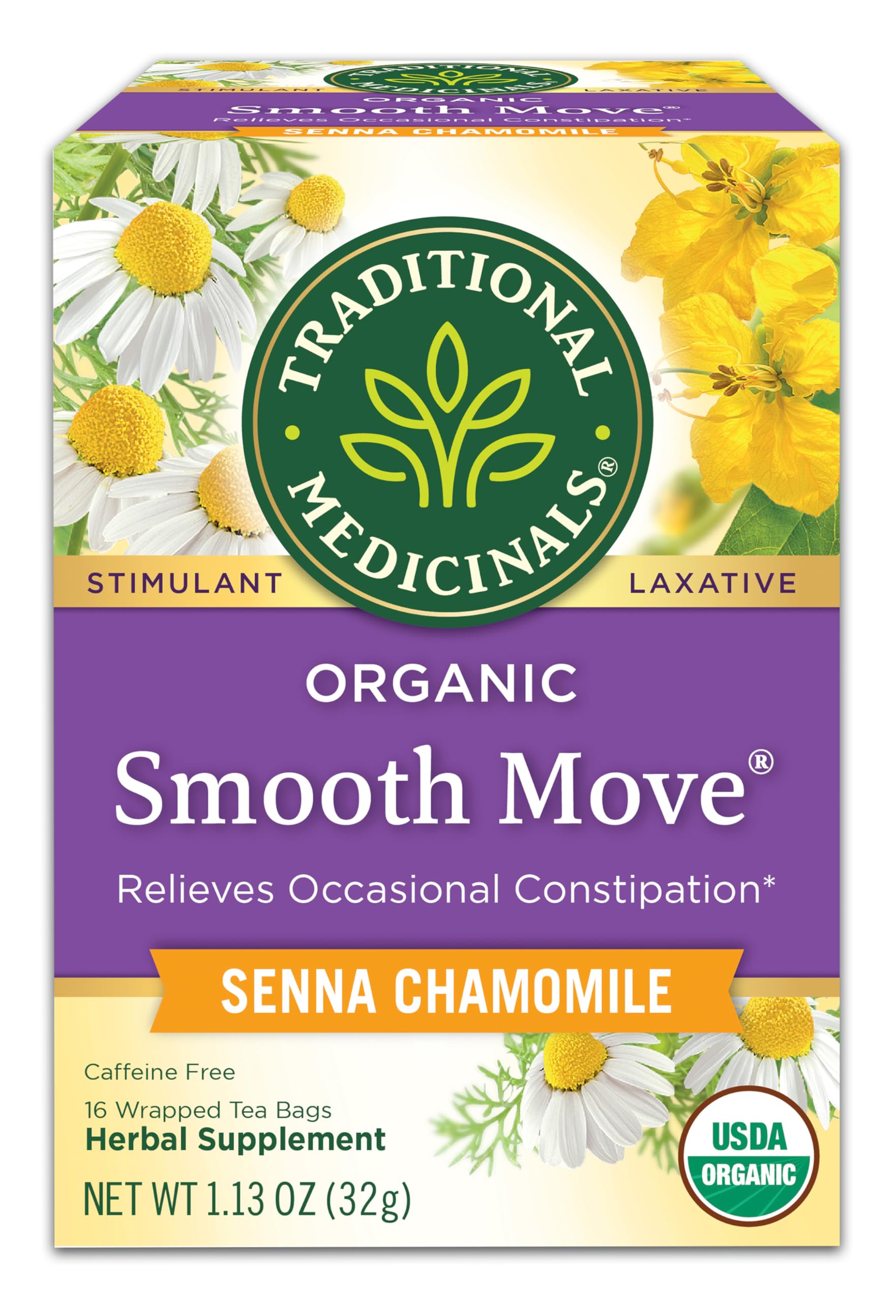 Traditional Medicinals Smooth Move – Thoughtful Wellness Gift for Mom Who Values Natural Remedies
